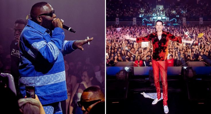 G Eazy and Rick ross concert